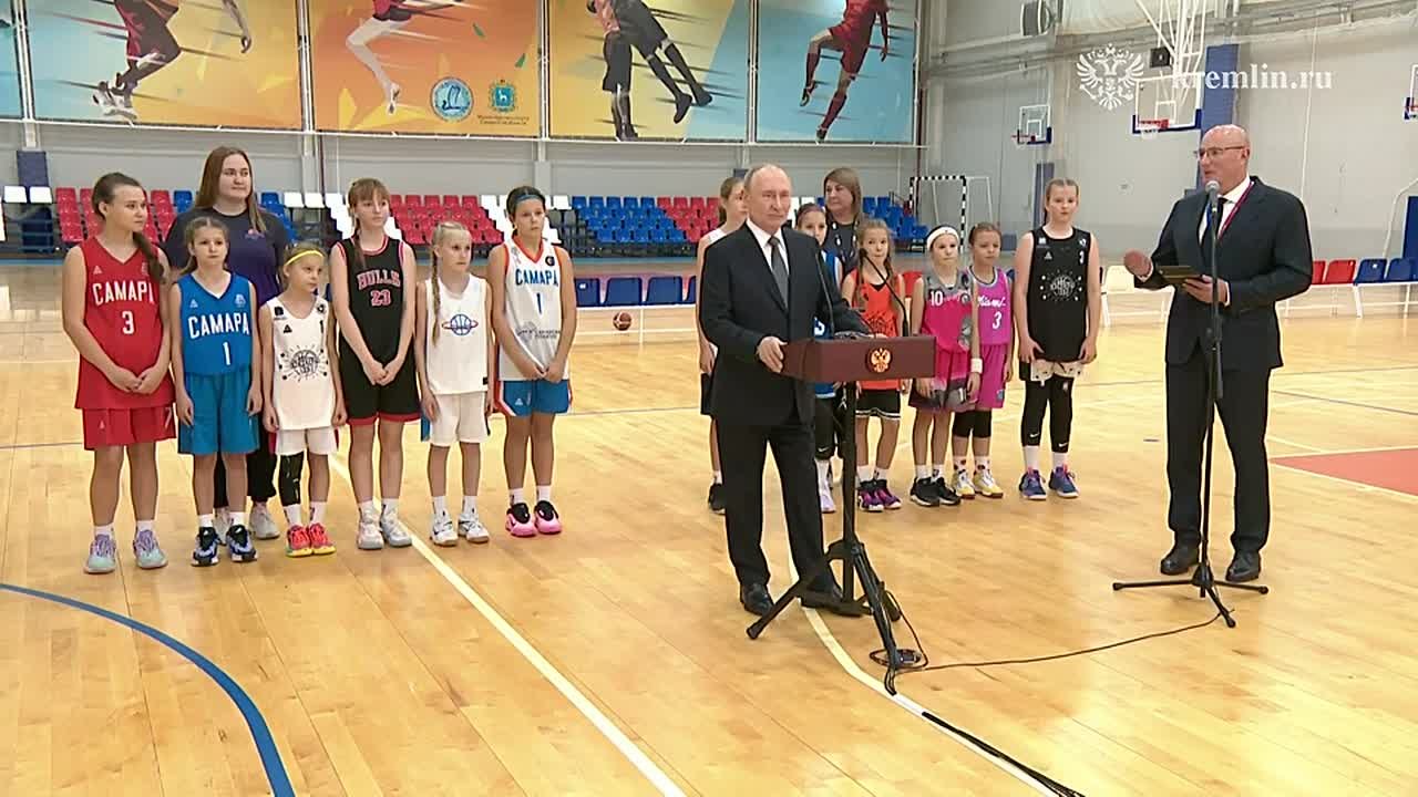 Владимир Путин принял участие в Самаре в открытии новых спортивных центров в регионах России по видеосвязи — Кремль