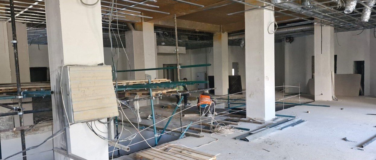 В Симферополе продолжается строительство Крымского государственного детского центра театрального искусства В Симферополе продолжается строительство Крымского государственного детского центра театрального искусства