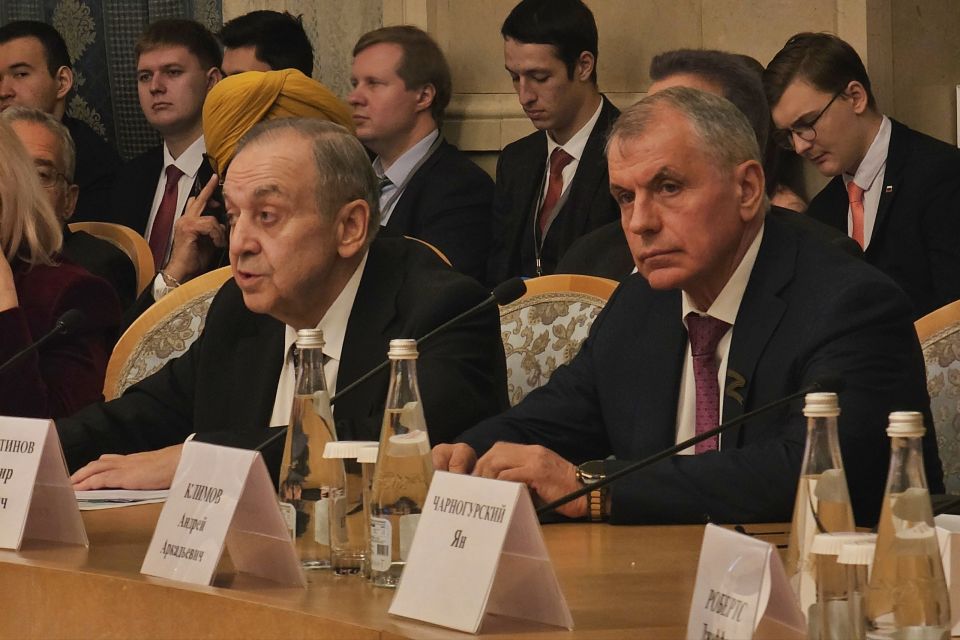 Владимир Константинов: В Москве проходит Ялтинский международный форум Владимир Константинов: В Москве проходит Ялтинский международный форум