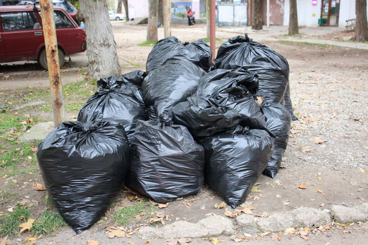 От 70 до 120 мешков листвы От 70 до 120 мешков листвы