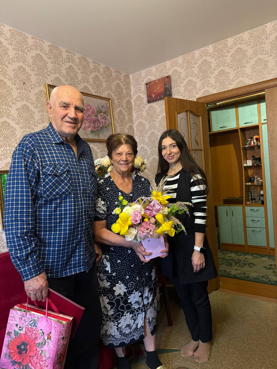 Супружеская пара в Симферополе отметила 60-летие совместной жизни!