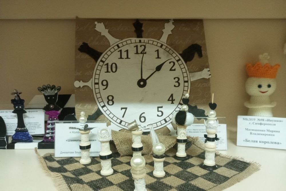 В рамках реализации республиканского проекта «Шахматы в детском саду» с 5 ноября в МБУ ДПО «ИМЦ» стартовала выставка «Шахматная фантазия» В рамках реализации республиканского проекта «Шахматы в детском саду» с 5 ноября в МБУ ДПО «ИМЦ» стартовала выставка «Шахматная фантазия»