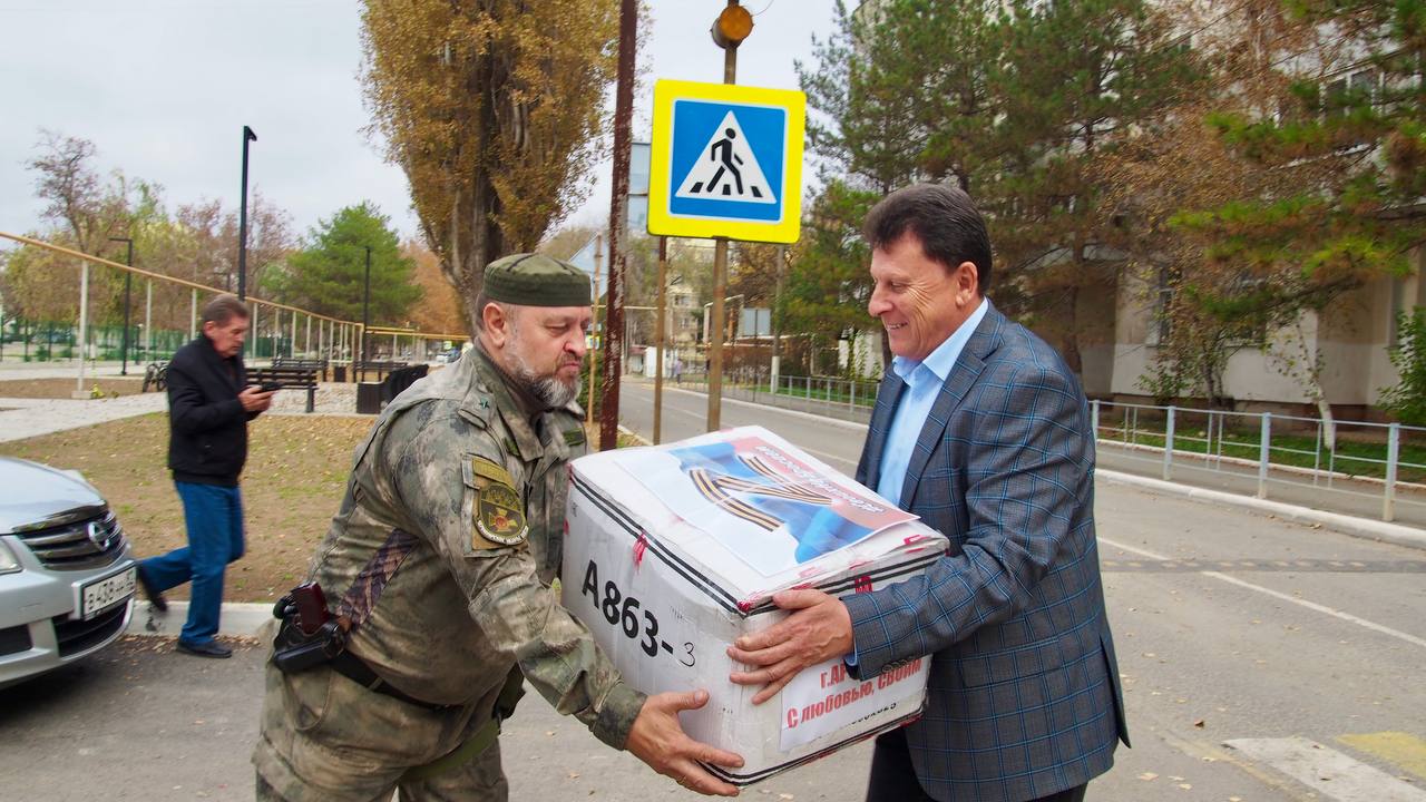 Василий Телиженко: Отправили очередную партию гуманитарной помощи нашим военнослужащим