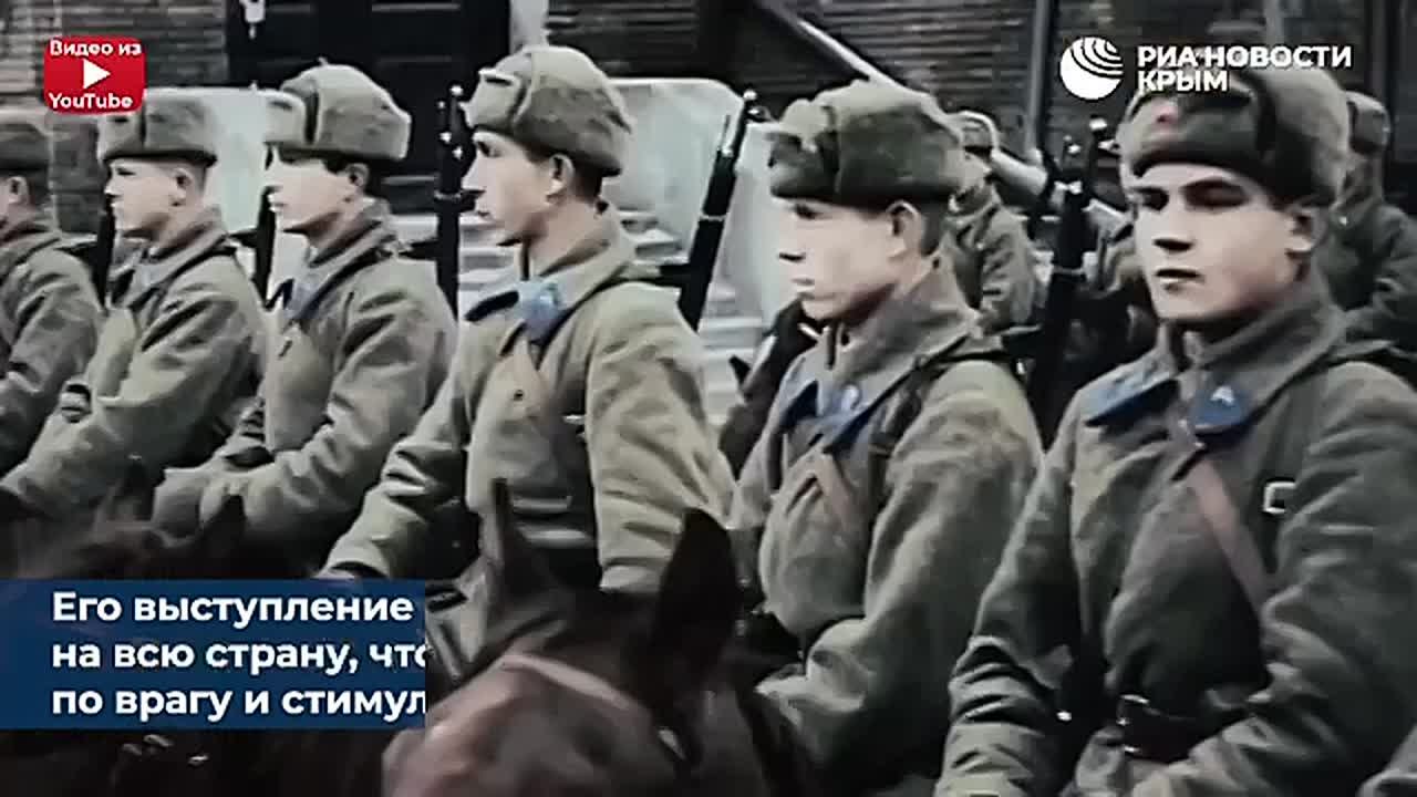 7 ноября 1941 года на Красной площади в Москве прошел Военный парад