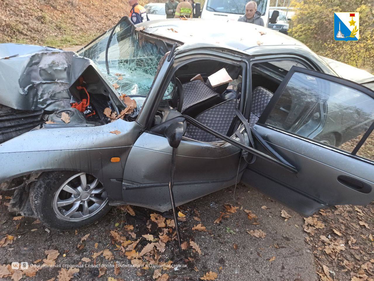 Человека зажало в машине из-за ДТП в Севастополе Человека зажало в машине из-за ДТП в Севастополе