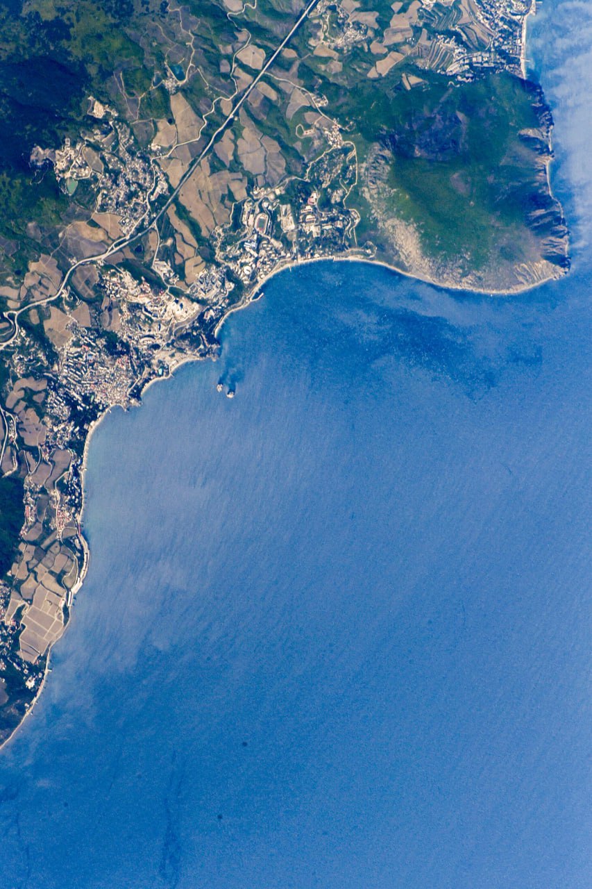 Лётчик-космонавт Олег Артемьев показал, как выглядит «Артек» из космоса