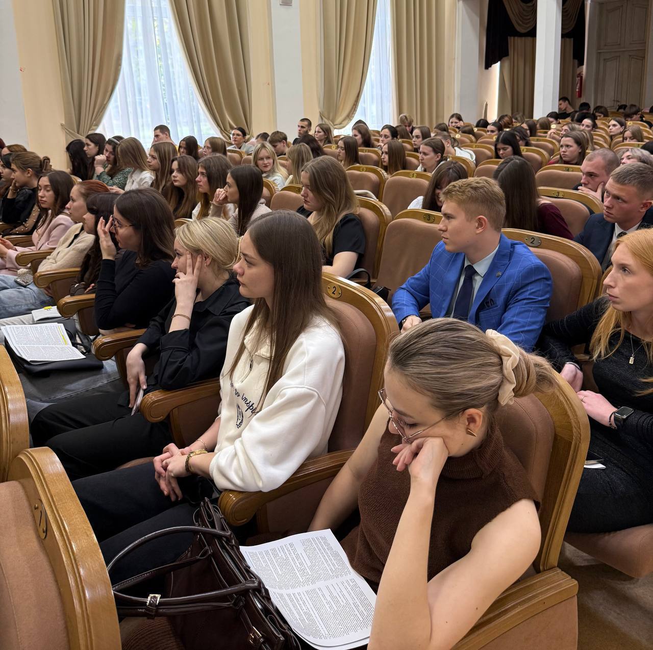 Ольга Шевцова: Сегодняшний день наполнен общением с молодежью Ольга Шевцова: Сегодняшний день наполнен общением с молодежью