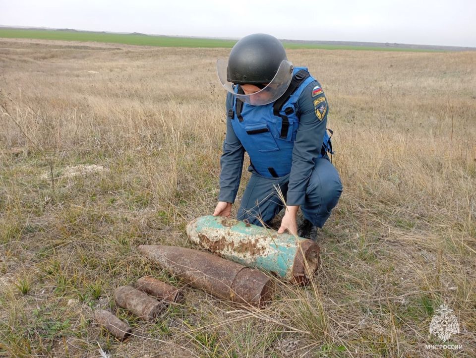 Обезврежены взрывоопасные предметы