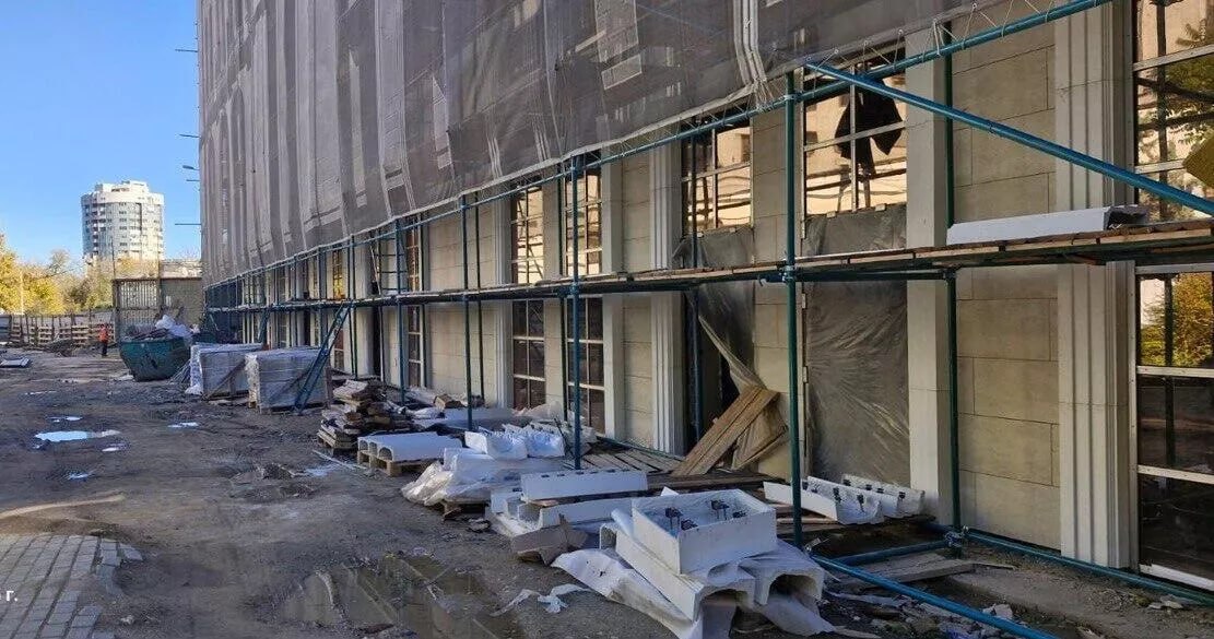 Детский центр театрального искусства в Симферополе достроят к концу 2026 года