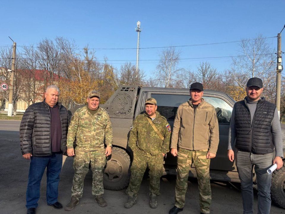 Владислав Хаджиев: Сегодня наши земляки, бойцы подразделения «Барс-Крым», находящиеся в зоне проведения Специальной военной операции, получили от нас важную поддержку Владислав Хаджиев: Сегодня наши земляки, бойцы подразделения «Барс-Крым», находящиеся в зоне проведения Специальной военной операции, получили от нас важную поддержку