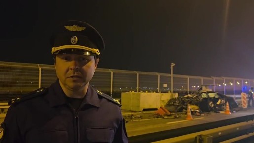 Комментарий прокурора города Керчи Дениса Кулебянова на месте дорожно-транспортного происшествия