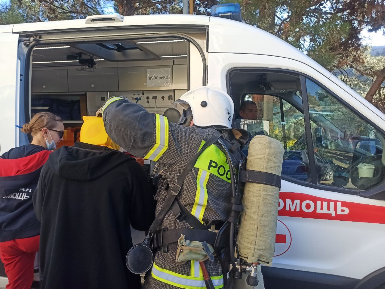 В Новом Свете огнеборцы провели пожарно-тактические учения в детском саду В Новом Свете огнеборцы провели пожарно-тактические учения в детском саду