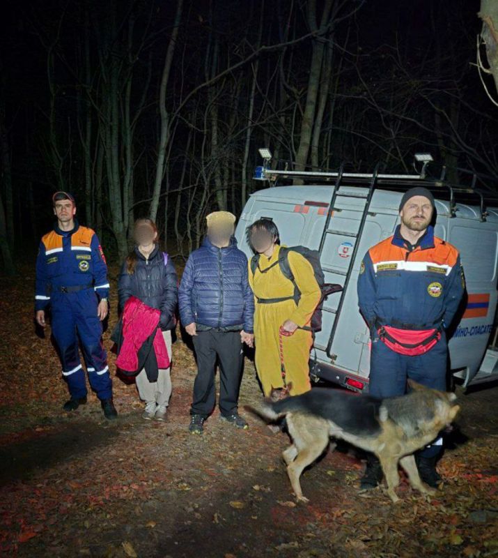 Оказание помощи в горно-лесной местности ГО Алушта