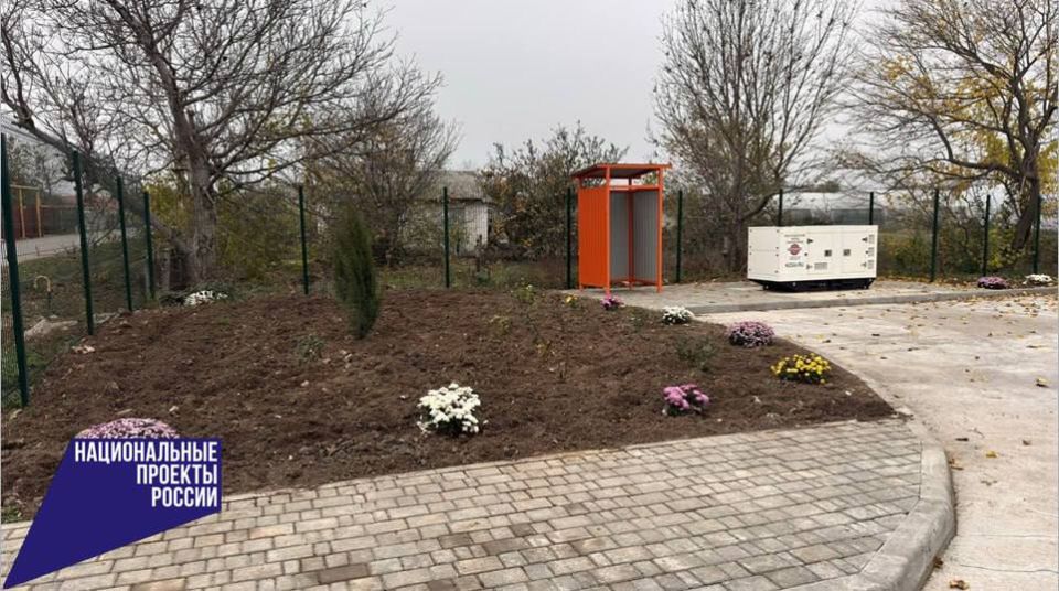 В Нижнегорском районе завершается строительство ФАПа В Нижнегорском районе завершается строительство ФАПа