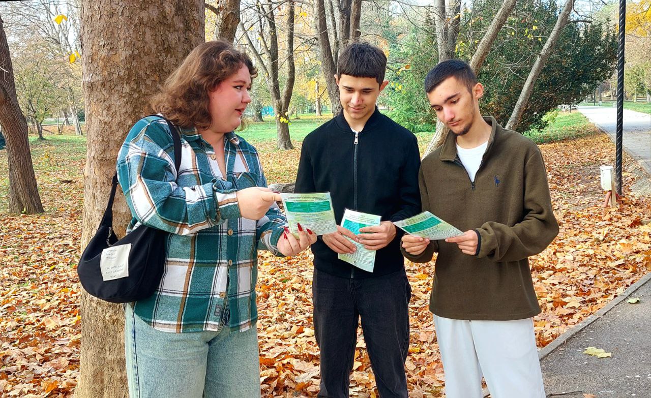 Акция «Дети за здоровый Крым» прошла в парке Гагарина