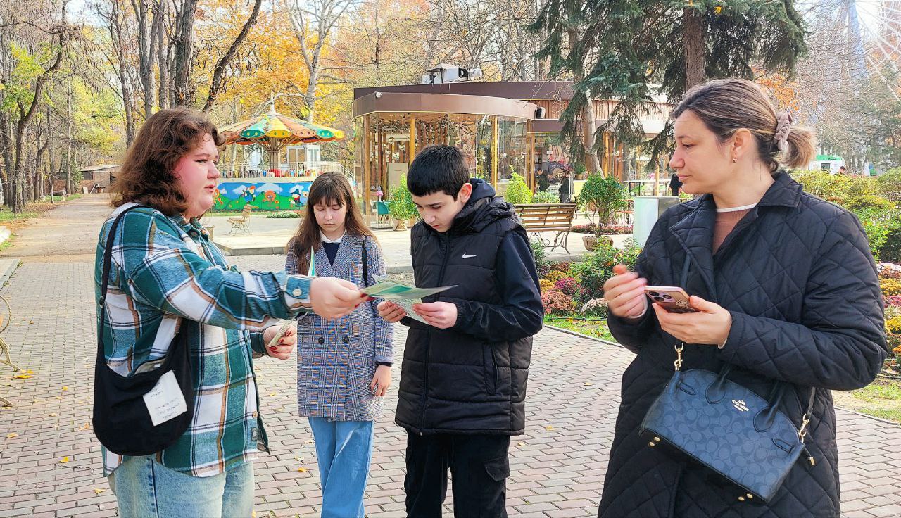 Акция «Дети за здоровый Крым» прошла в парке Гагарина Акция «Дети за здоровый Крым» прошла в парке Гагарина