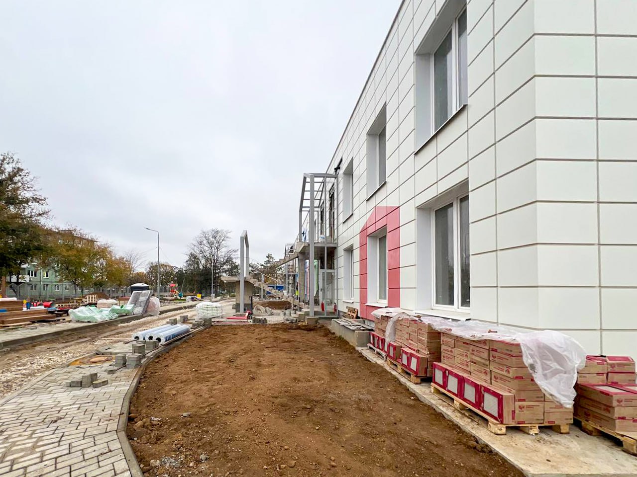 Юрий Гоцанюк: Строительство детского сада на 150 мест в посёлке Вольное Джанкойского района требует ускорения: подрядной организации поставлена задача оперативно нарастить темпы работ