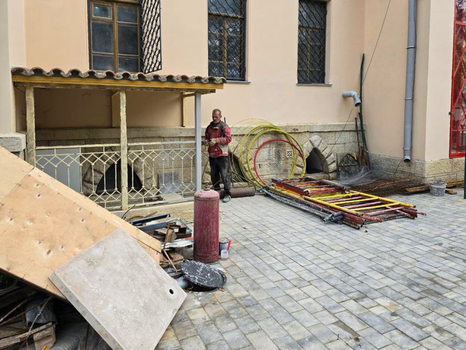 Реставрация дачи Стамболи готова на 78% Реставрация дачи Стамболи готова на 78%