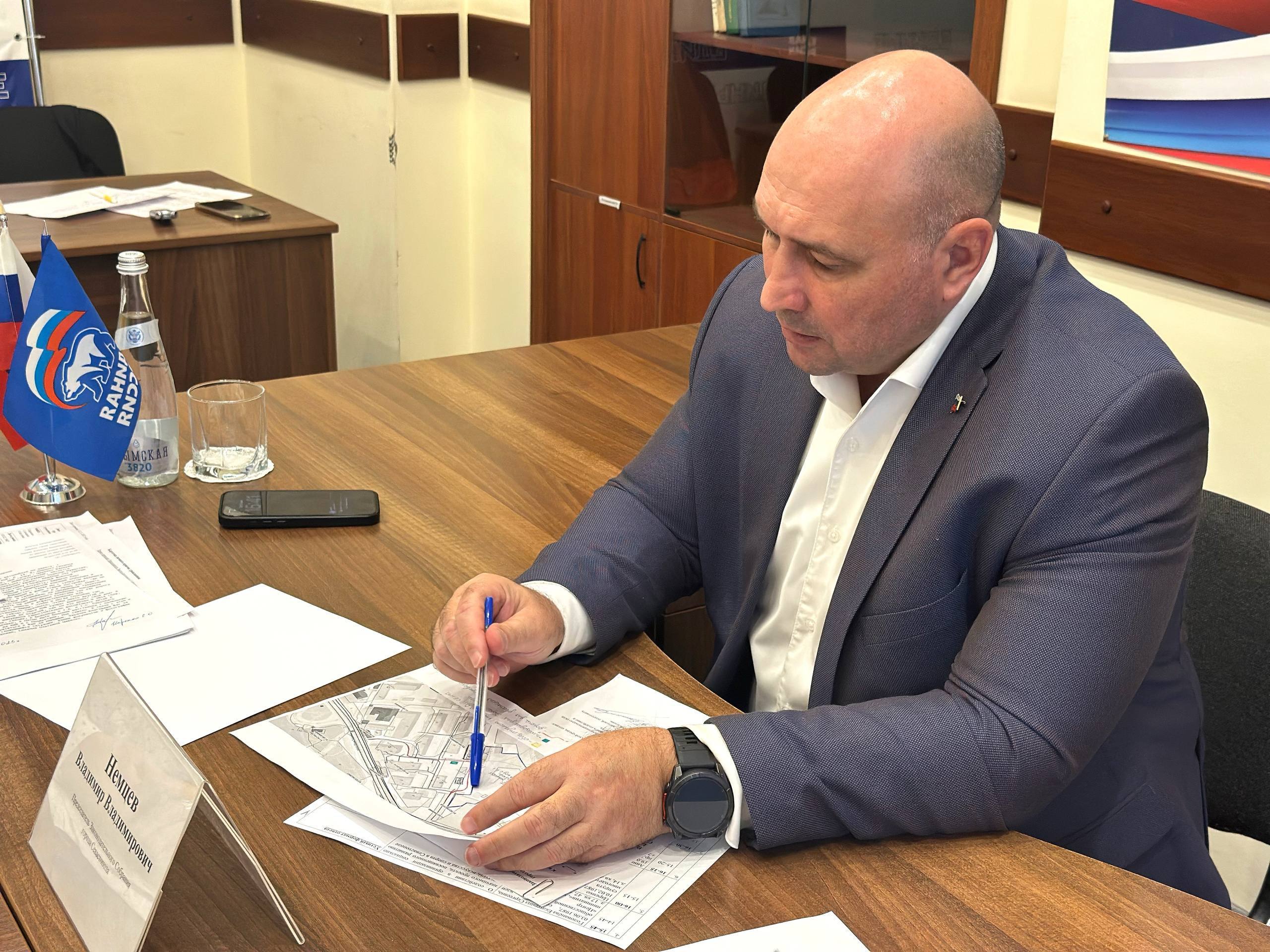 Владимир Немцев: На площадке Региональной общественной приёмной Председателя партии «Единая Россия» провёл приём граждан по личным вопросам Владимир Немцев: На площадке Региональной общественной приёмной Председателя партии «Единая Россия» провёл приём граждан по личным вопросам