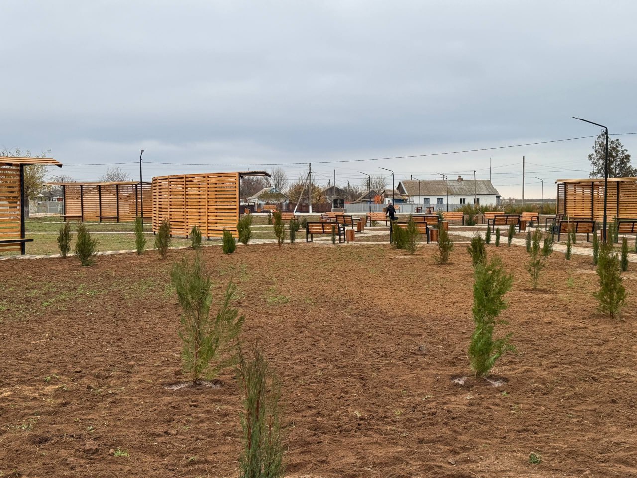 В Джанкойском районе высадили 160 саженцев деревьев в новом парке В Джанкойском районе высадили 160 саженцев деревьев в новом парке