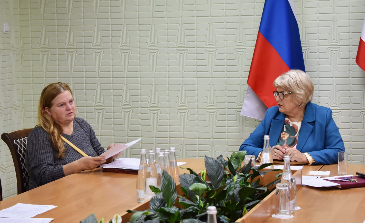 Галина Огнёва: Традиционно четверг — день личного приёма граждан