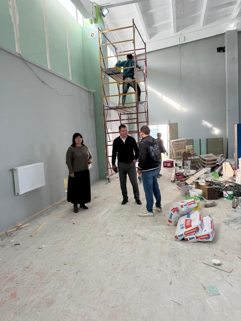 Анжелика Ястребова: Завершается ремонт Детско-юношеской спортивной школы в Бахчисарае Анжелика Ястребова: Завершается ремонт Детско-юношеской спортивной школы в Бахчисарае