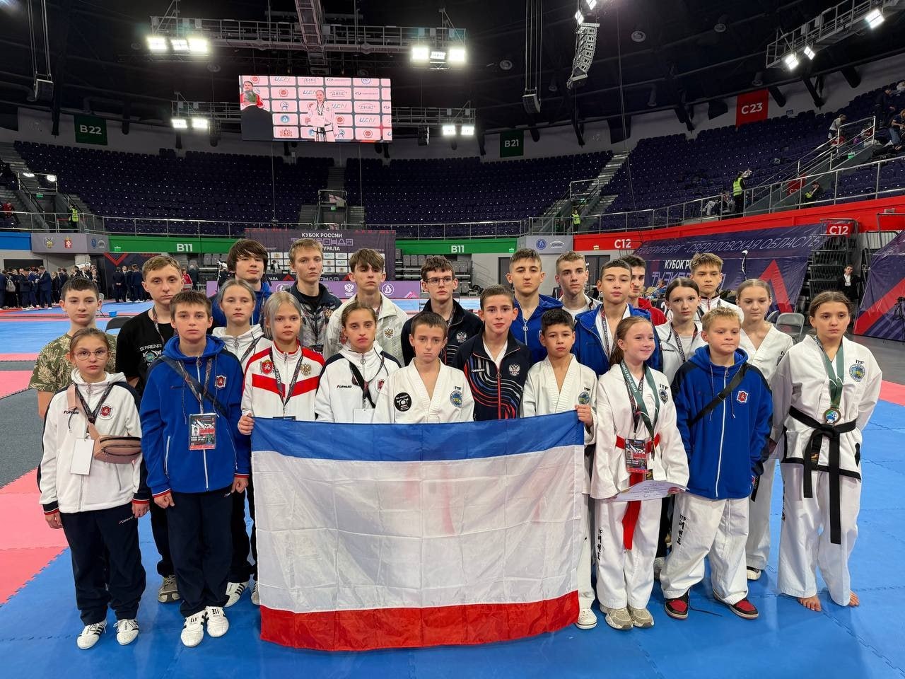 Крымские спортсмены завоевали шесть медалей всероссийских соревнований по тхэквондо