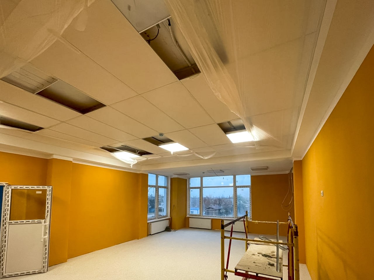 Строительная готовность нового детсада на 280 мест в селе Амурское Красногвардейского района достигла 91% Строительная готовность нового детсада на 280 мест в селе Амурское Красногвардейского района достигла 91%