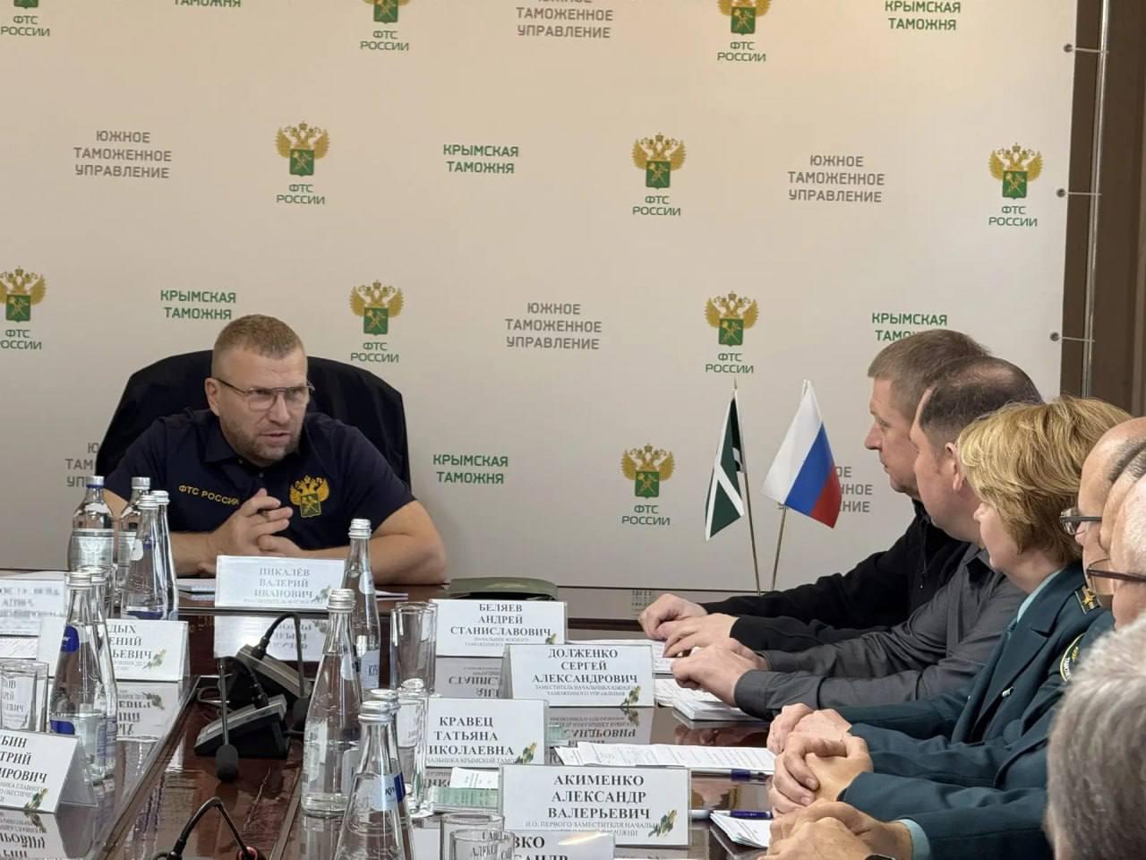 Валерий Пикалёв проинспектировал работу Крымской и Севастопольской таможен Валерий Пикалёв проинспектировал работу Крымской и Севастопольской таможен