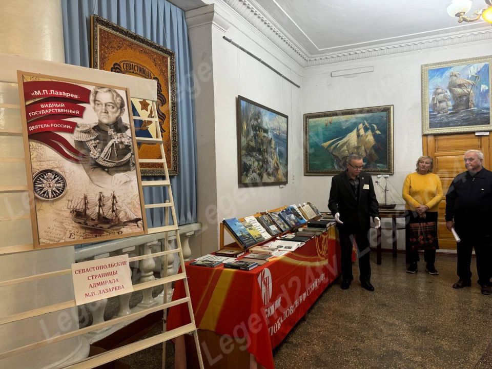 Севастопольцы почтили память великого русского флотоводца, адмирала Михаила Лазарева