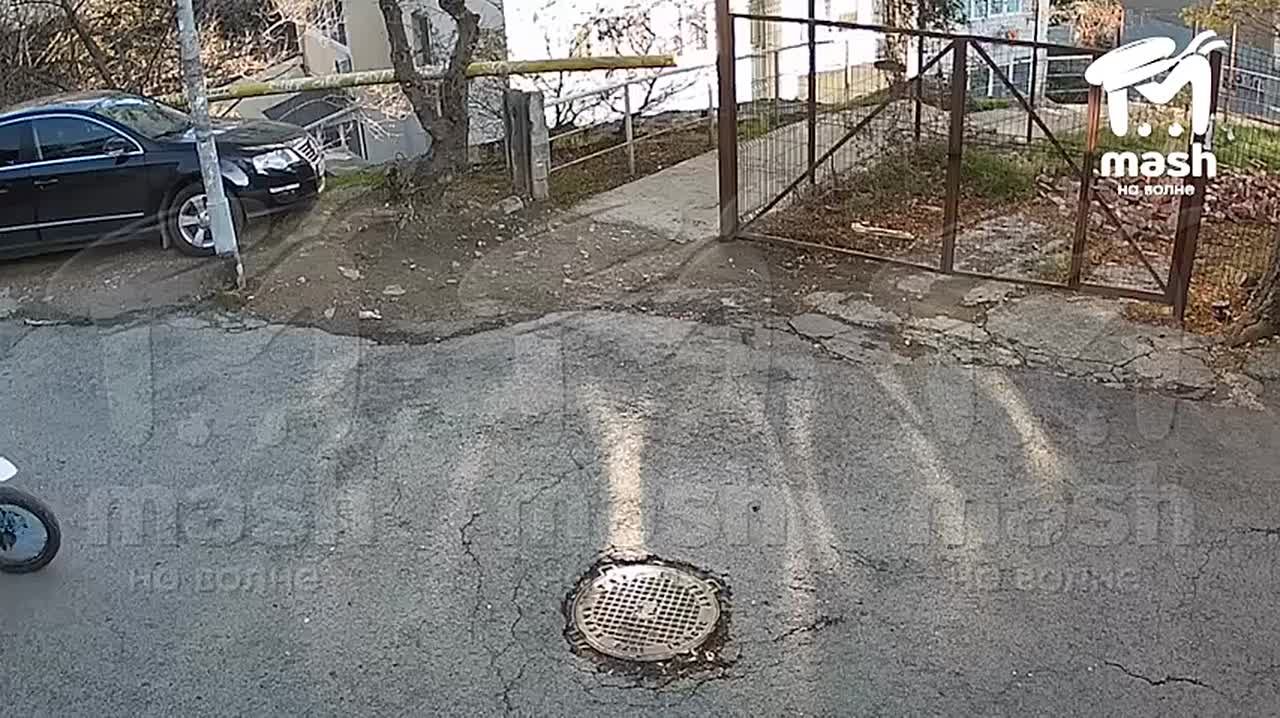 "За***ли, курвы!". Дама с собачкой избила школьника на питбайке в Ялте