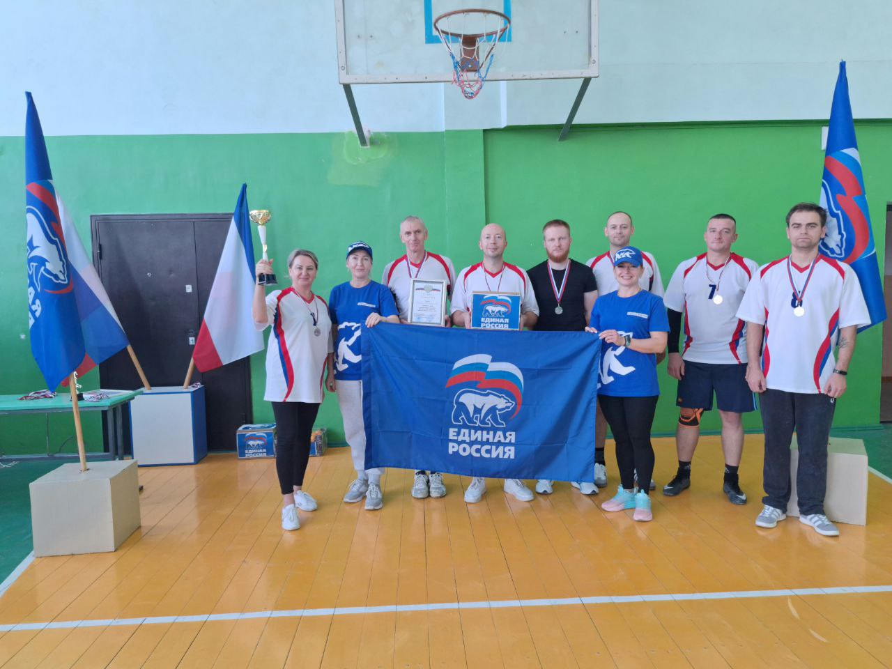 Волейбольный триумф: Спортивный дух объединил Советский район