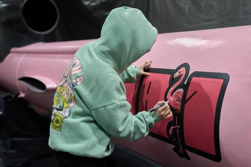 ���������� ������ FP-5 ���������, �������� �� ������� ���� ������� ������� ����������� ����������� �Drek pro Putina�