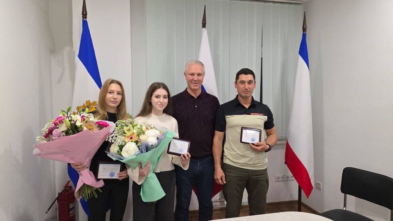 Юные спортсменки Крыма удостоены государственных наград