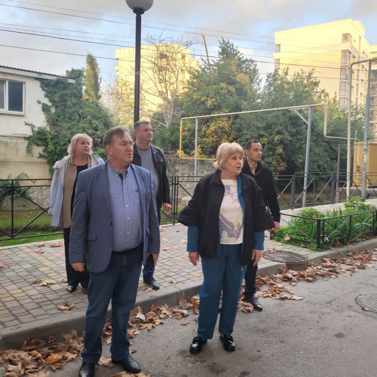 Галина Огнёва: Совместно с заместителями выехали на пер Галина Огнёва: Совместно с заместителями выехали на пер