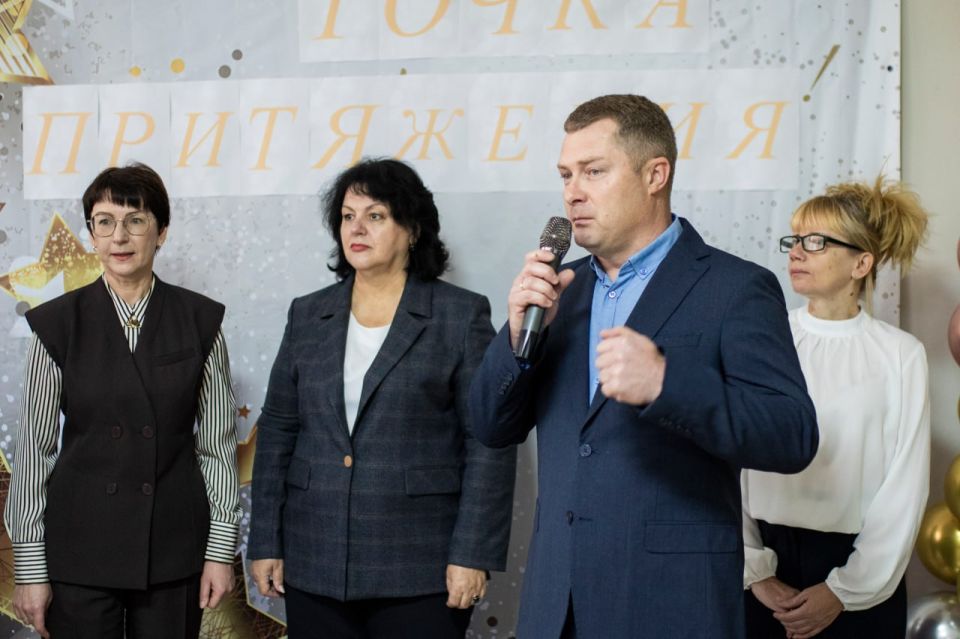 В Симферополе открылся школьный медиацентр «Точка Притяжения»! В Симферополе открылся школьный медиацентр «Точка Притяжения»!
