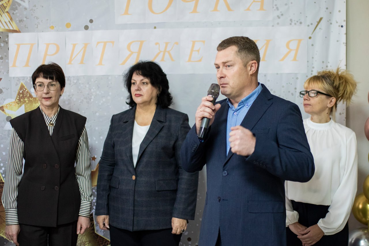 В Симферополе открылся школьный медиацентр «Точка Притяжения»! В Симферополе открылся школьный медиацентр «Точка Притяжения»!