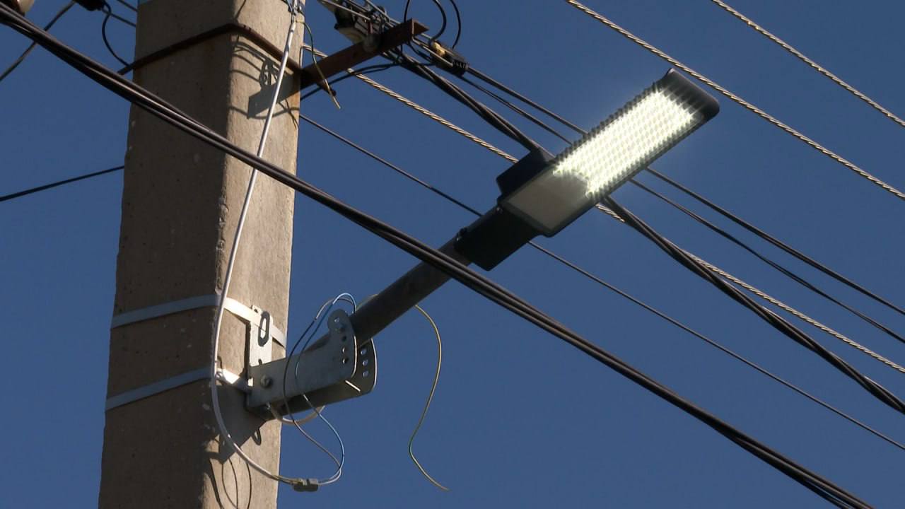 95 светильников установили в селе Изобильном