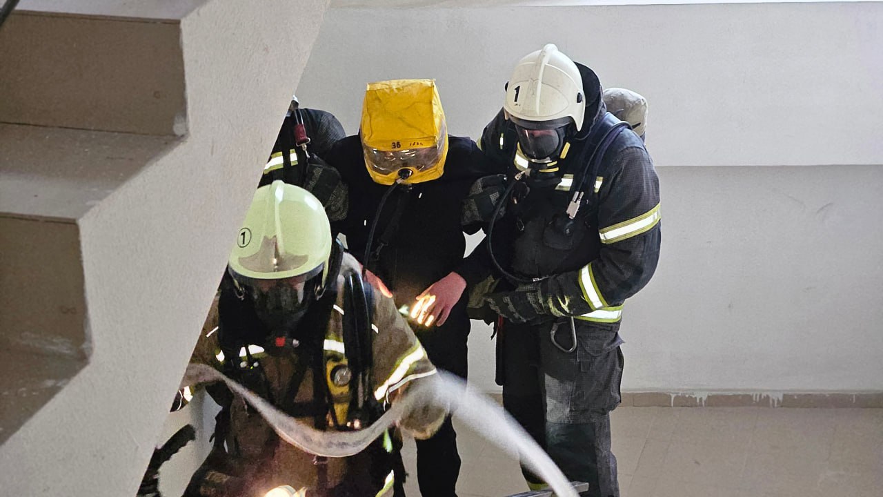 Пожар в торговом центре условный Пожар в торговом центре условный