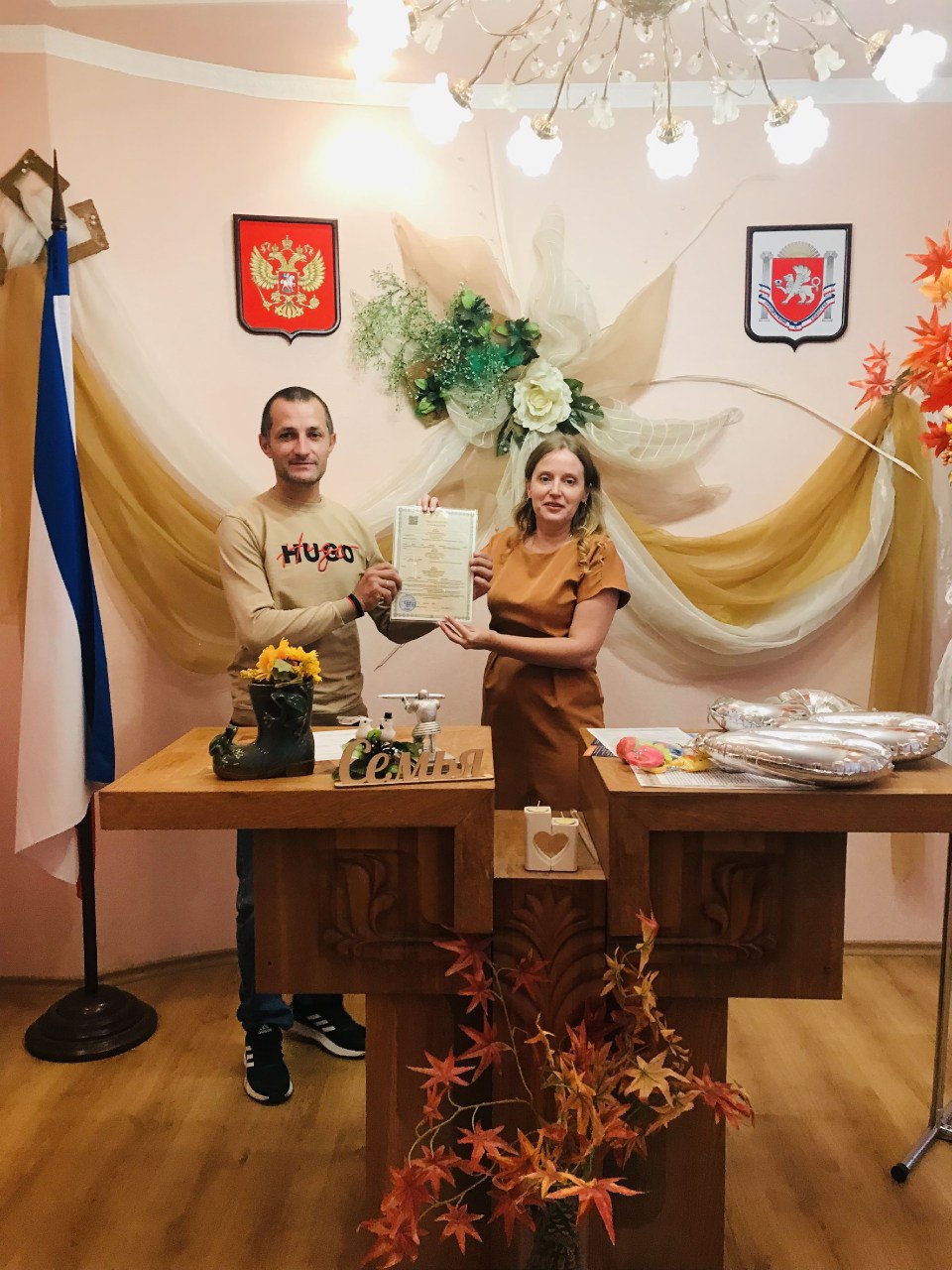 Сакский районный отдел ЗАГС зарегистрировал «юбилейное» рождение с начала 2025 года Сакский районный отдел ЗАГС зарегистрировал «юбилейное» рождение с начала 2025 года