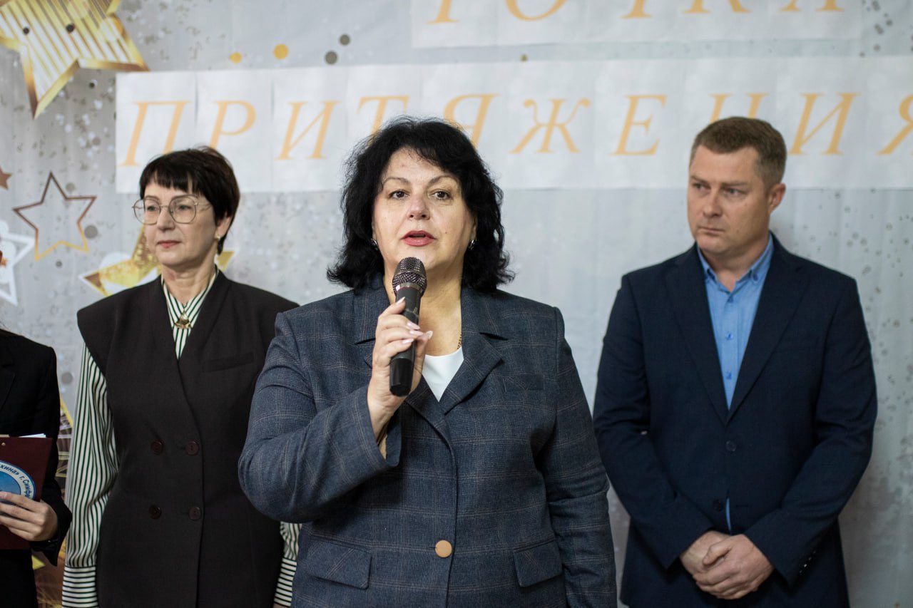 В Симферополе открылся школьный медиацентр «Точка Притяжения»!