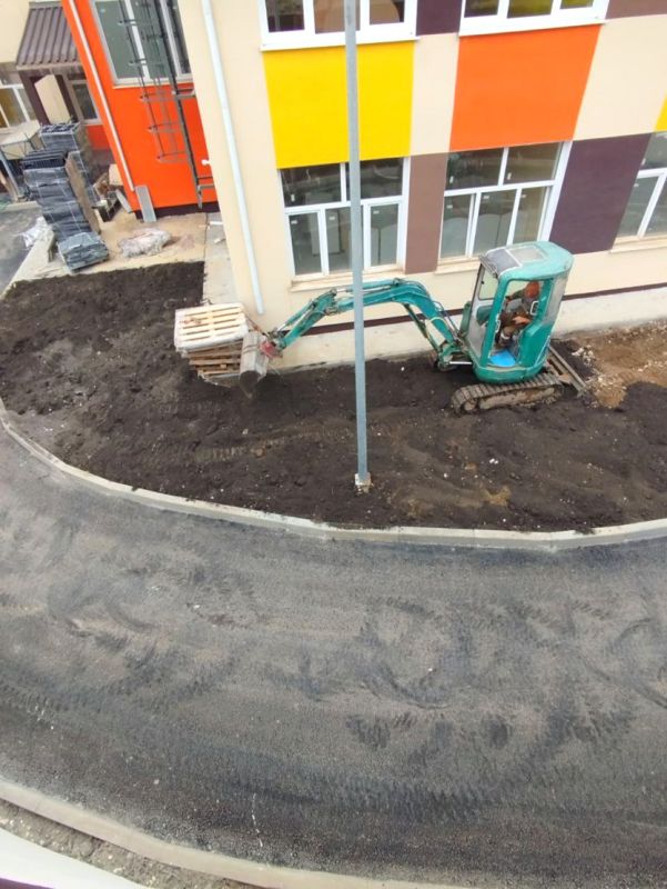 В селе Морское продолжается строительство детского сада на 140 мест В селе Морское продолжается строительство детского сада на 140 мест