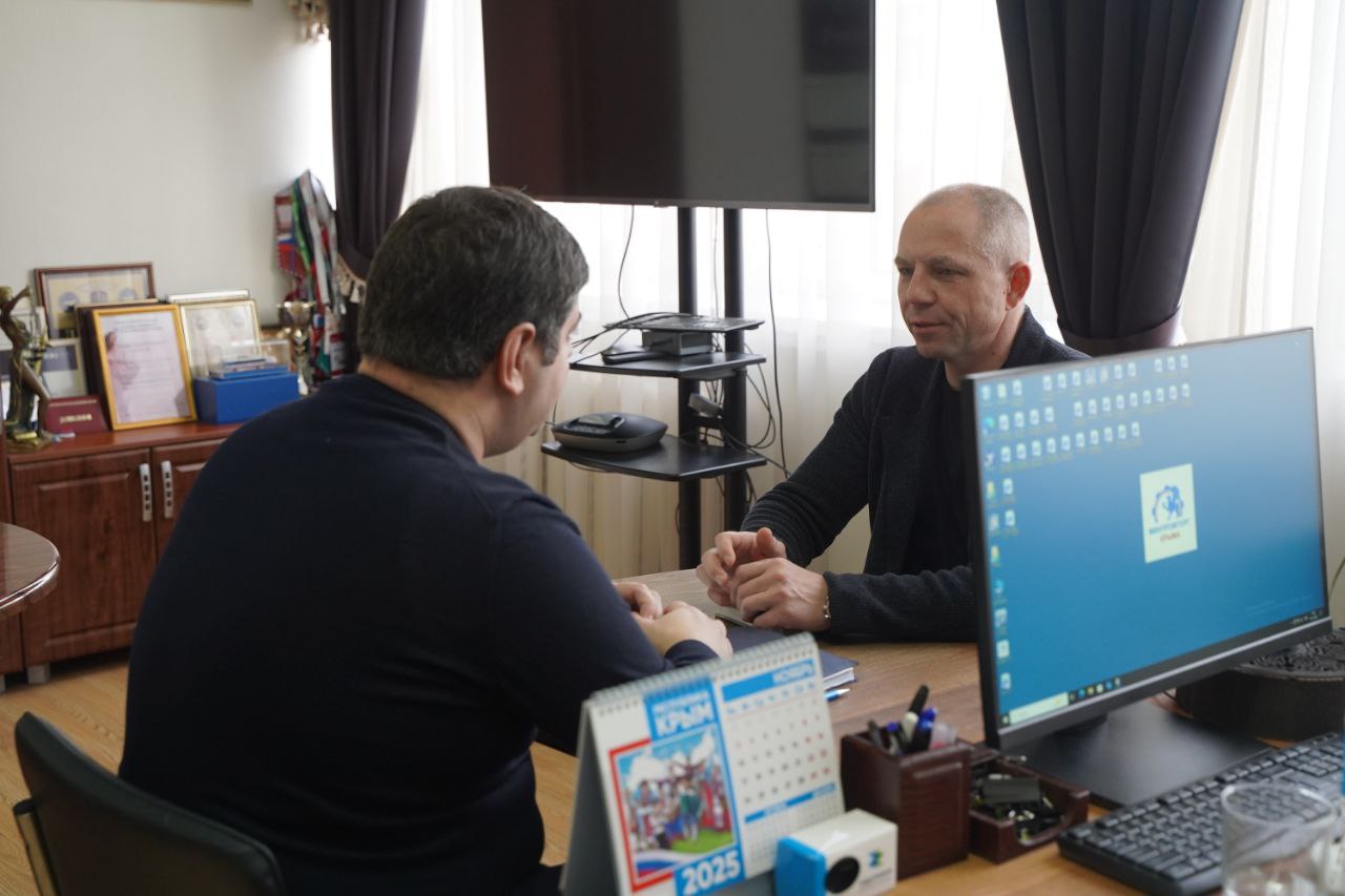 Участник программы наставничества «Герои Крыма» Михаил Доморацкий успешно завершил первый этап стажировки в министерстве промышленности и торговли Республики Крым Участник программы наставничества «Герои Крыма» Михаил Доморацкий успешно завершил первый этап стажировки в министерстве промышленности и торговли Республики Крым