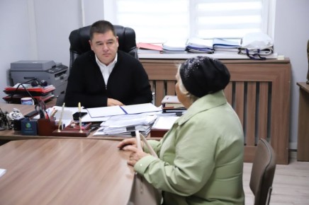 Первый заместитель главы администрации Бахчисарайского района Энвер Аблаев провел прием граждан