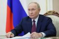 Путин посетил один из командных пунктов группировки "Запад"
