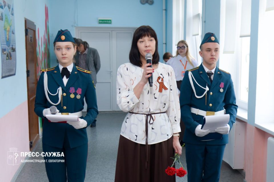 «Парту Героя» в память о погибшем на СВО военнослужащем открыли в Заозерненской школе «Парту Героя» в память о погибшем на СВО военнослужащем открыли в Заозерненской школе