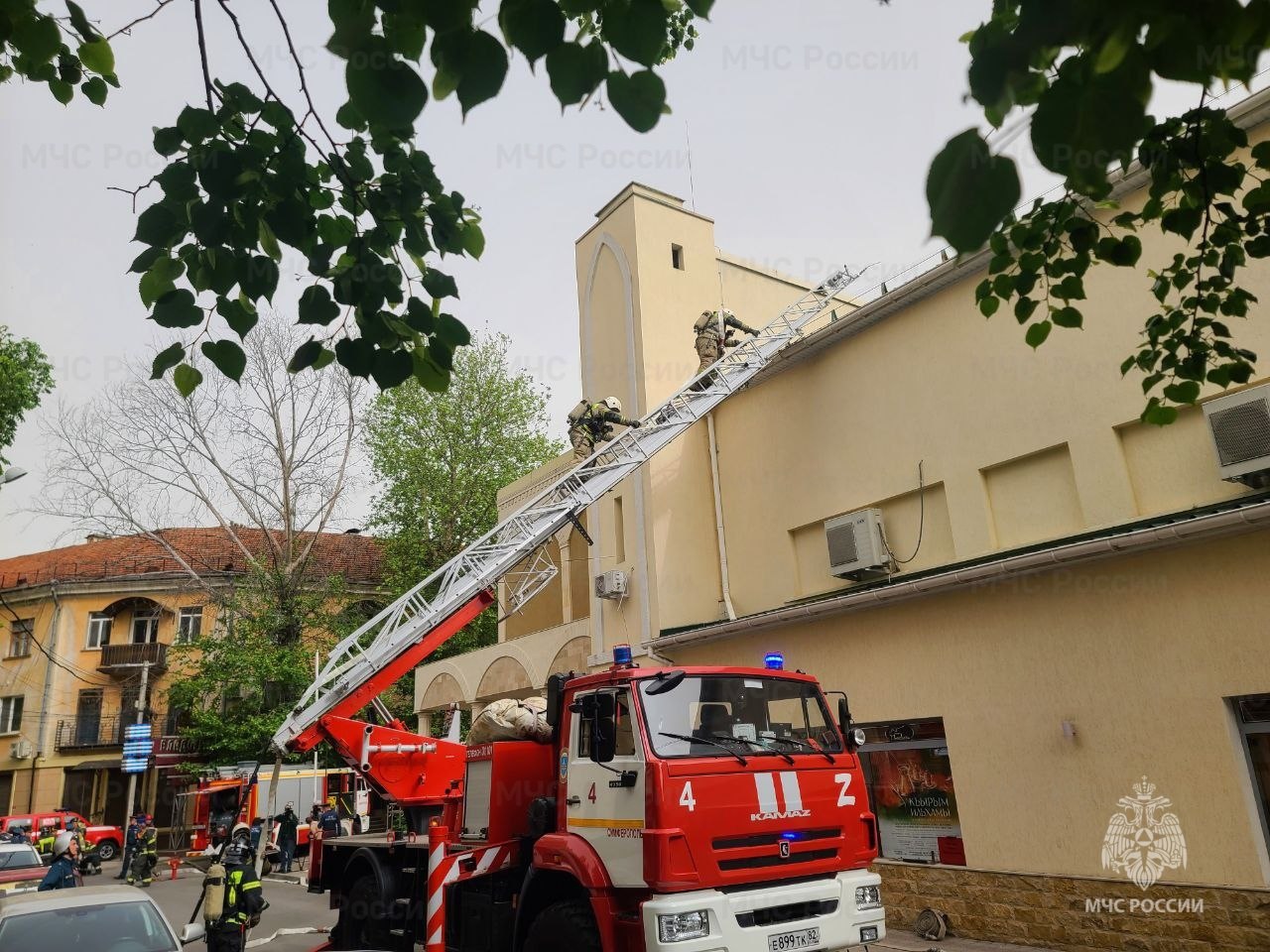 Симферополь, внимание! В Крымскотатарском государственном академическом музыкально-драматическом театре пройдёт пожарно-тактическое учение