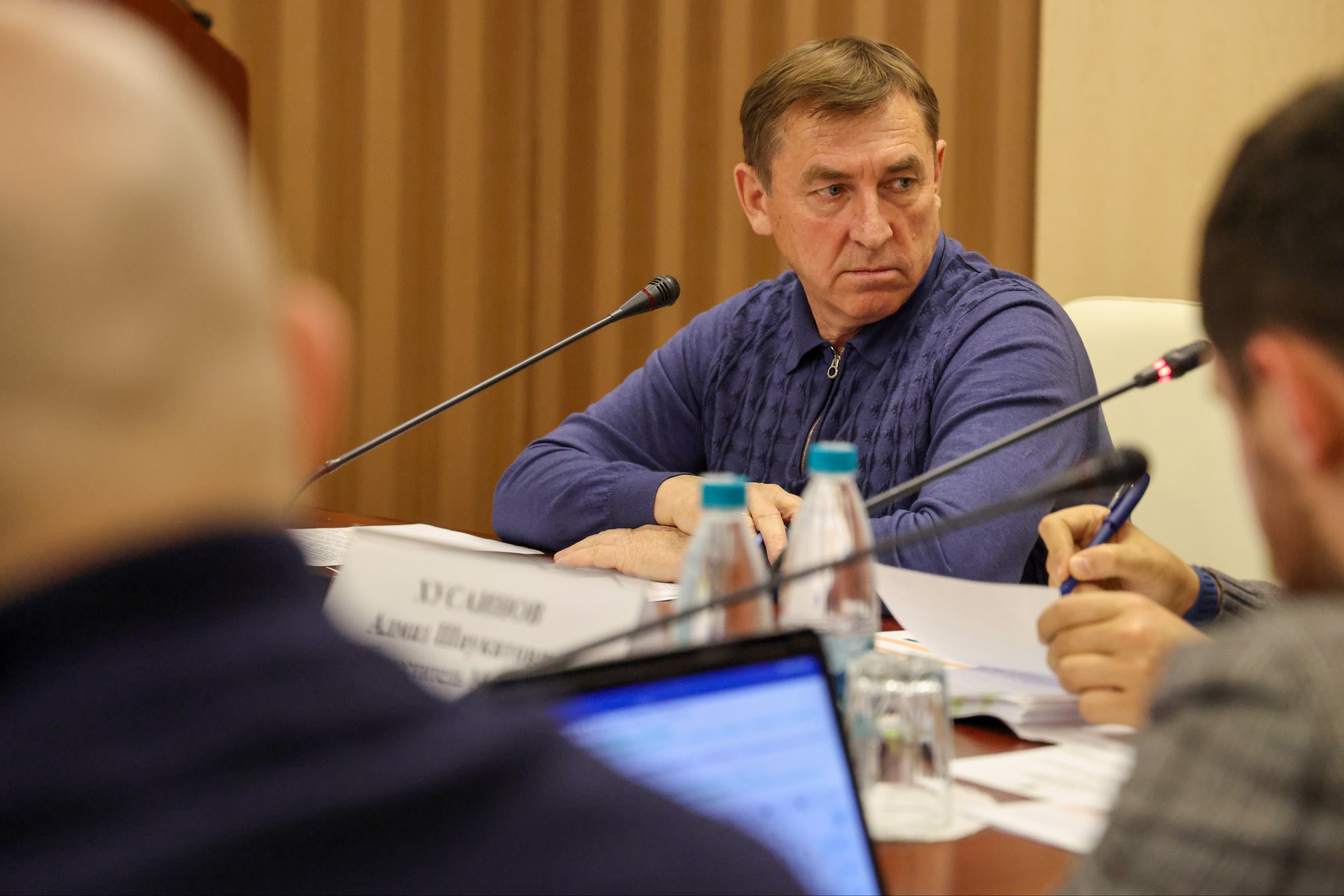 Юрий Гоцанюк: На совещании с заместителем Министра строительства и ЖКХ РФ Алмазом Шаукатовичем Хусаиновым обсудили ход реализации госпрограммы «Социально-экономическое развитие Республики Крым и г.Севастополя» Юрий Гоцанюк: На совещании с заместителем Министра строительства и ЖКХ РФ Алмазом Шаукатовичем Хусаиновым обсудили ход реализации госпрограммы «Социально-экономическое развитие Республики Крым и г.Севастополя»