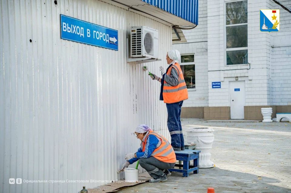 Обновили территорию автовокзала Обновили территорию автовокзала
