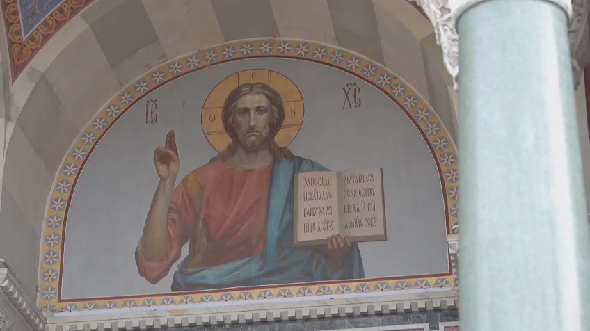 Михаил Развожаев: Сегодня вместе с председателем ПСБ Петром Михайловичем Фрадковым посетили благотворительную ярмарку у Свято-Владимирского собора-усыпальницы адмиралов